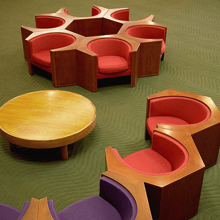 Designtel - ICC Kyoto Seating, Isamu Kenmochi c. 1966